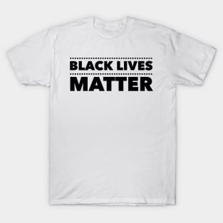 Black Lives Matter - Accented T-Shirt